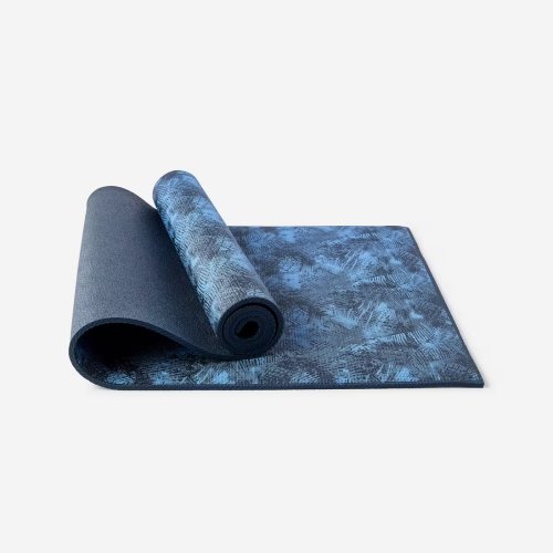 8mm Gentle Yoga Mat - Extra Thick & Durable (Dark Blue)