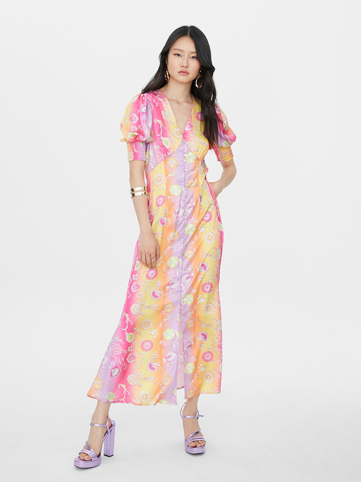 Studio Lindos Dress - Multi Color
