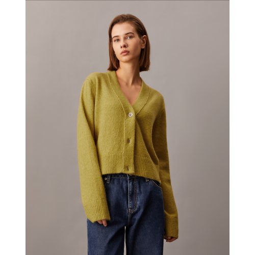  Plush Wool Blend Cardigan