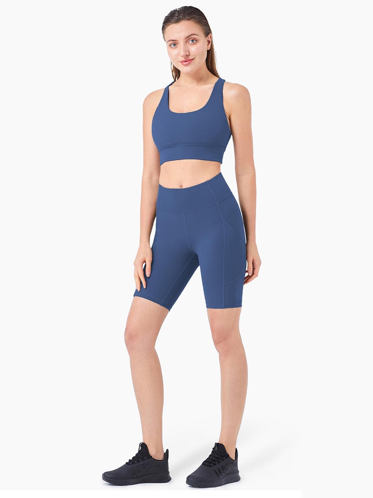 Hero Biker Shorts - Navy Blue