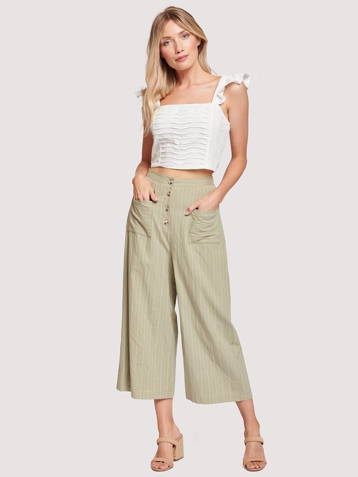 Spring Fling Pants - Cucumber