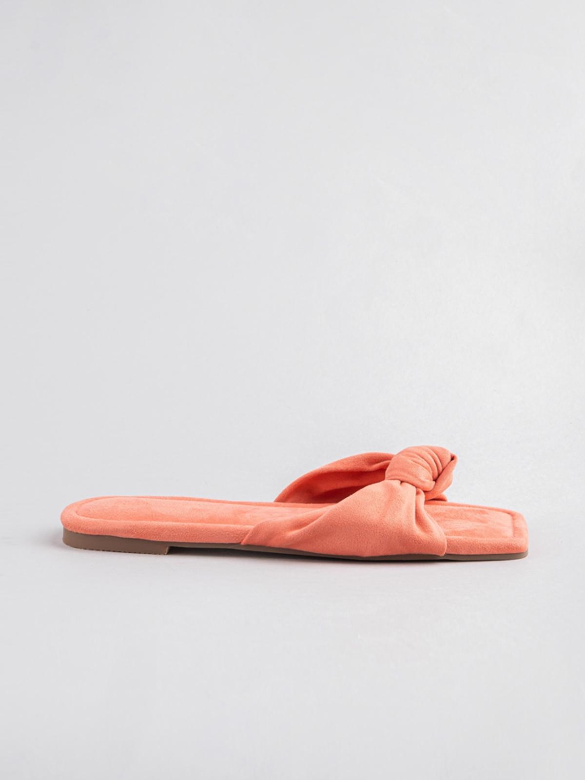 Knotted Flat Slide - Orange