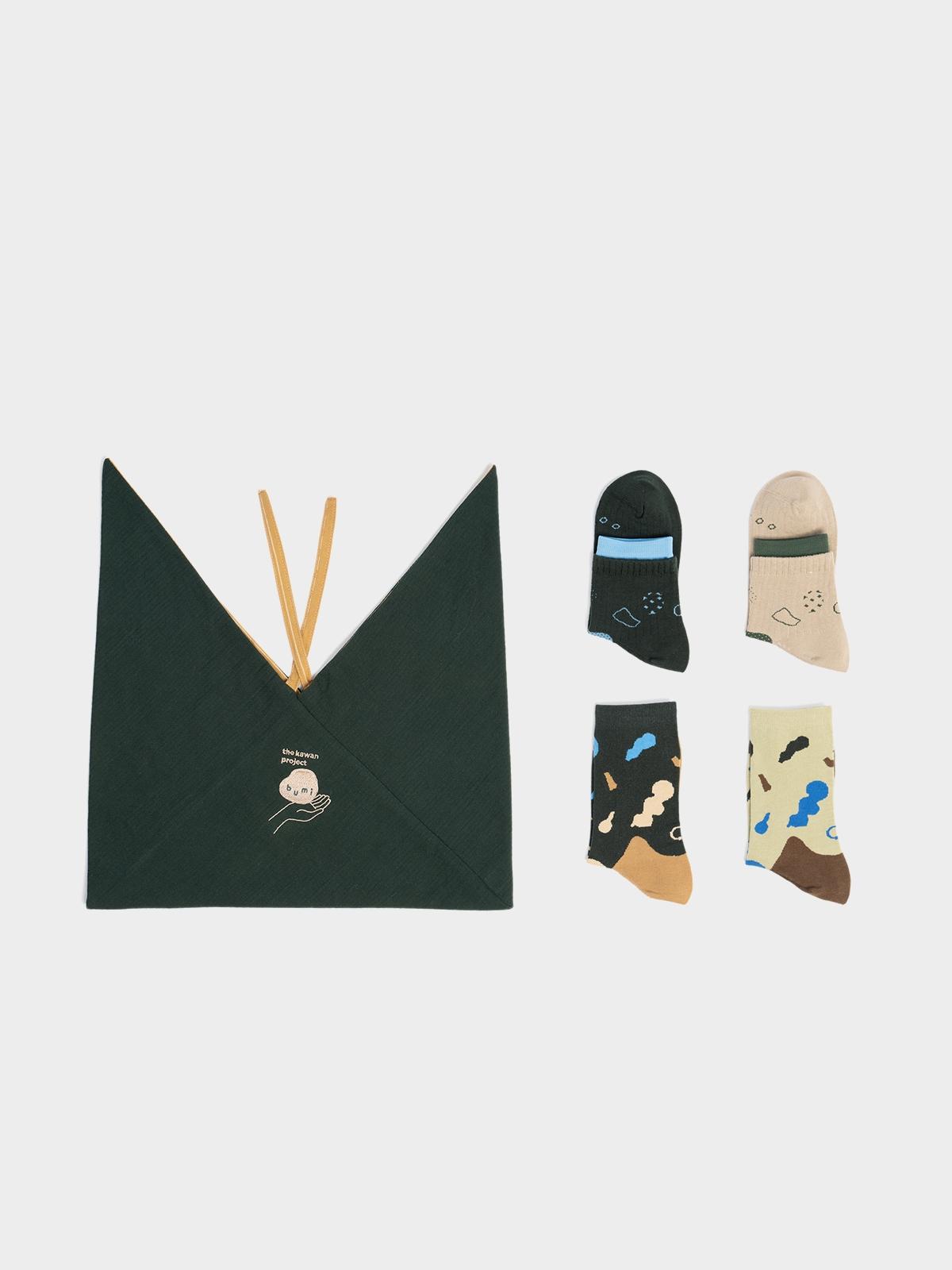 The Kawan Project : Bumi Gift Box D - Bistro green The Kawan Project : Bumi Gift Box D - Bistro green