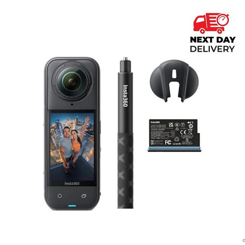 Insta360 ONE X5 l 8K30fps 360 Action Camera - Starter Bundle
