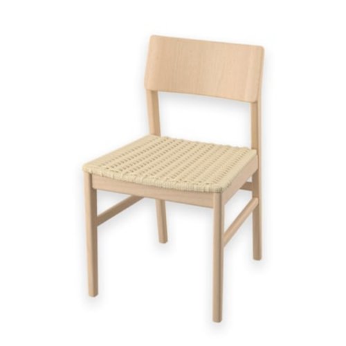 SKANSNÄS Chair, light beech - 4 pieces
