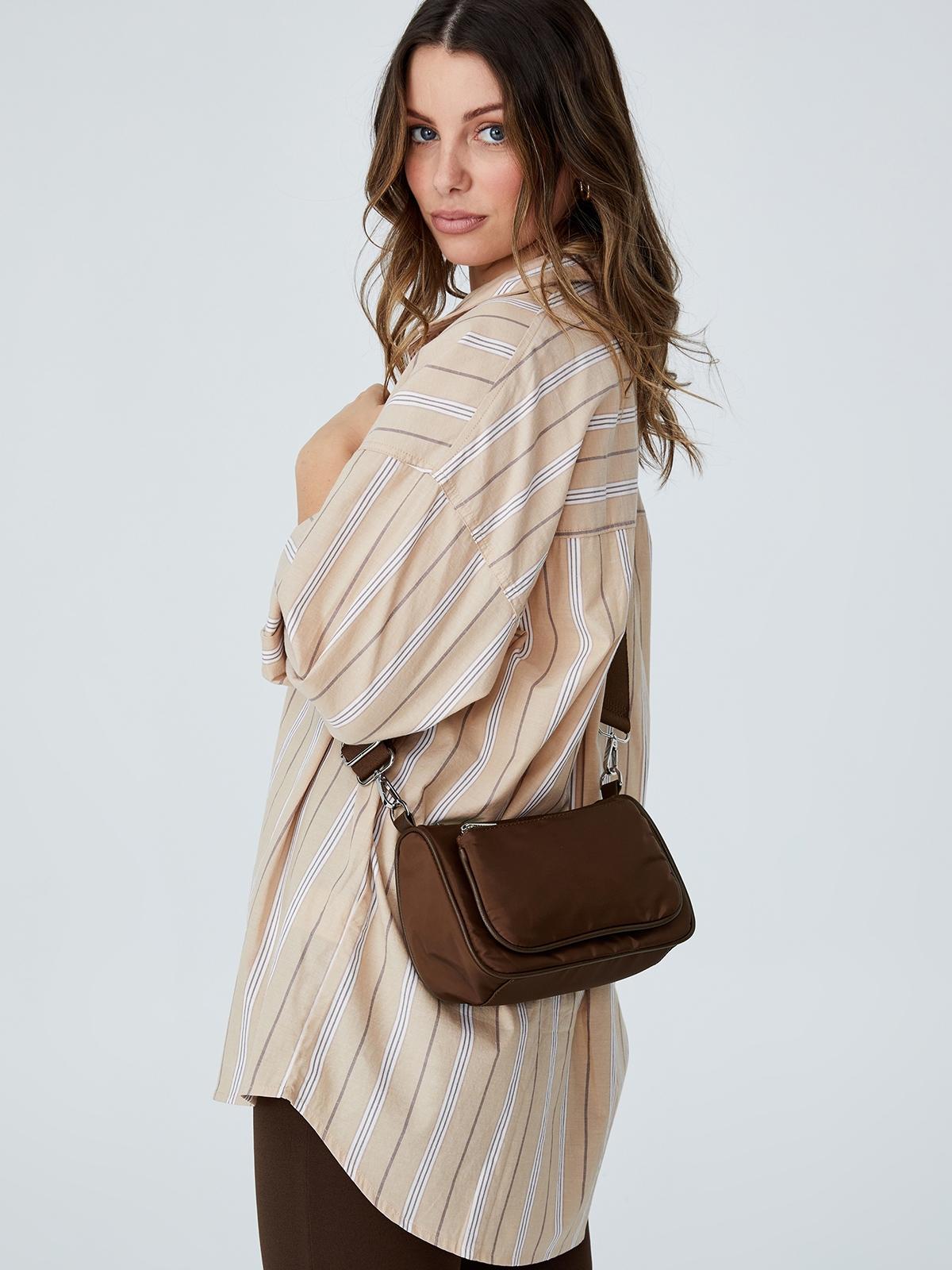 Nadine Crossbody Bag - Brown
