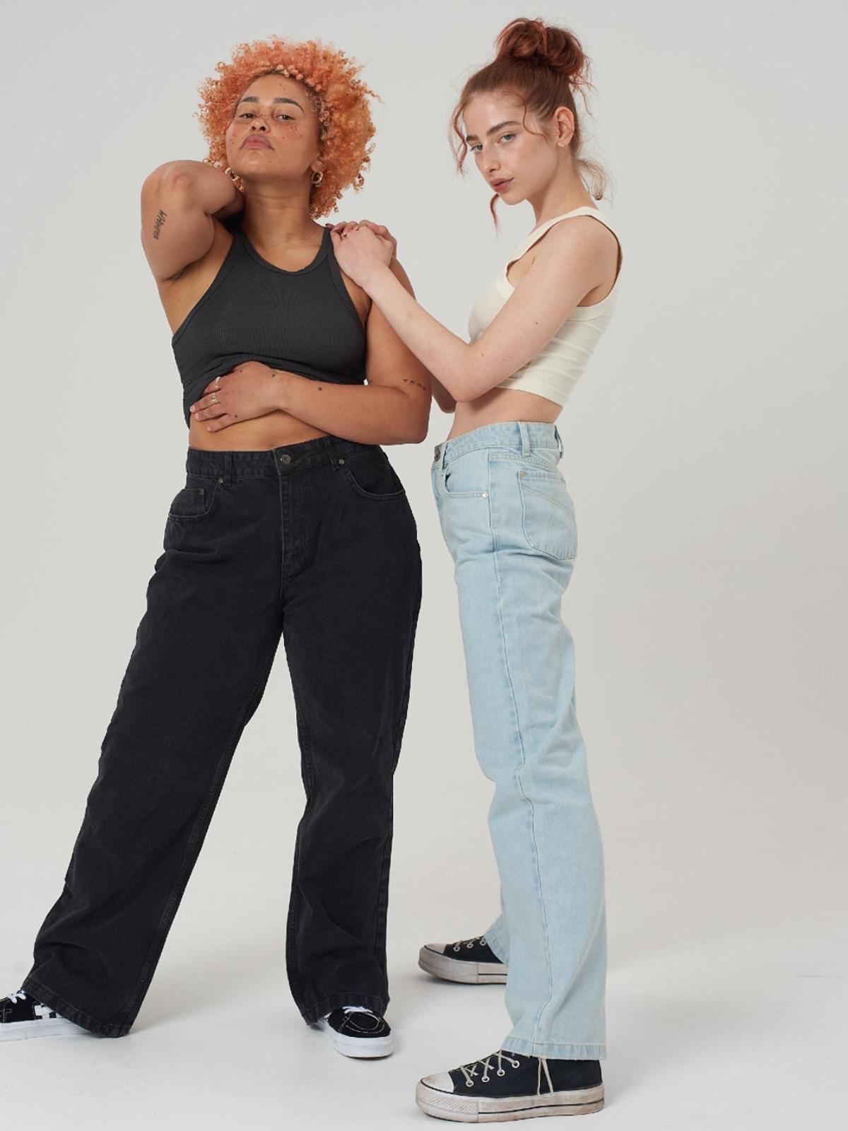 Dad Jeans - Charcoal