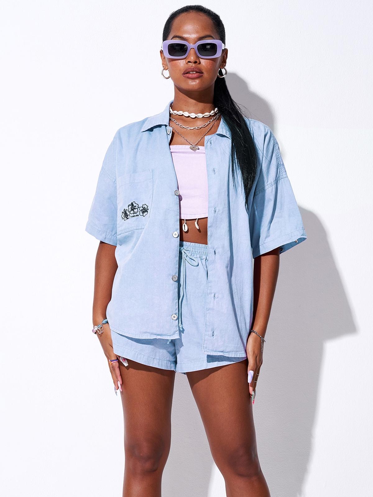 Vacay Shirt - Blue