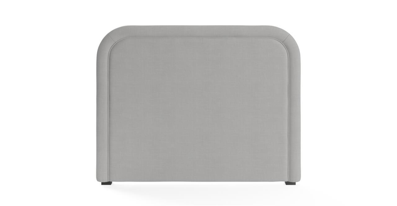 Iris Queen Size Bed Head Cloud Grey