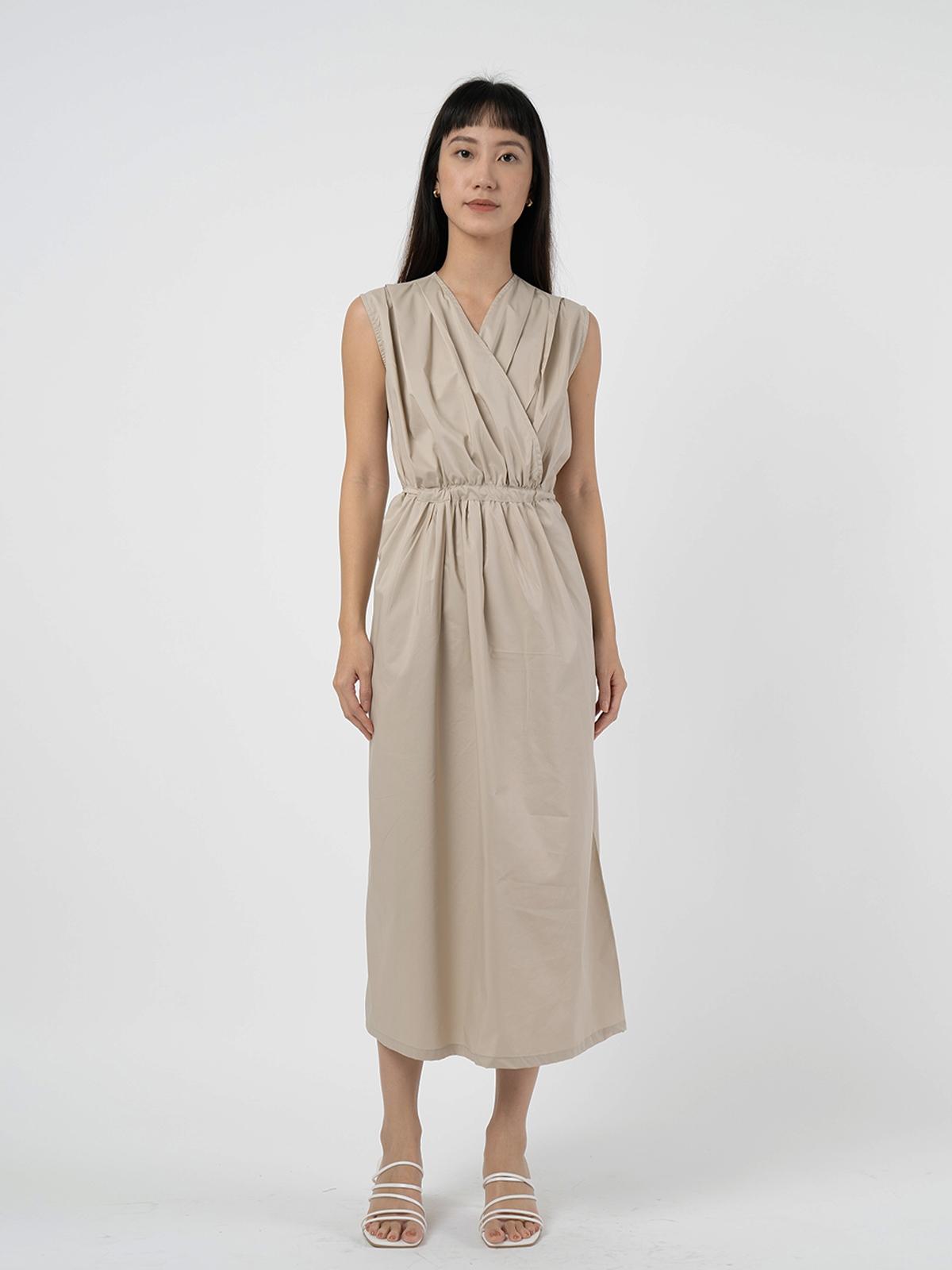 Leia Dress - Beige
