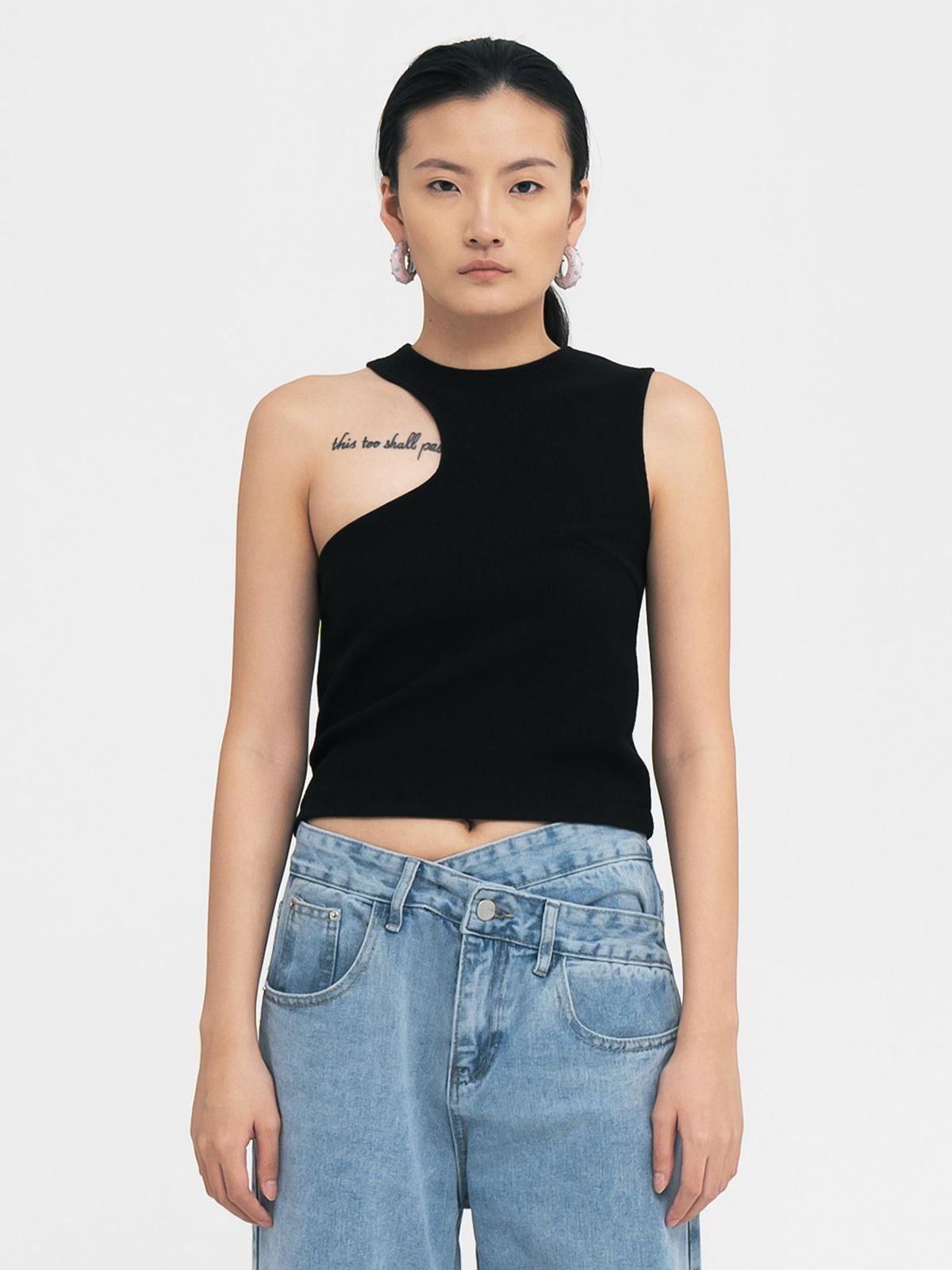 Leap Top - Black