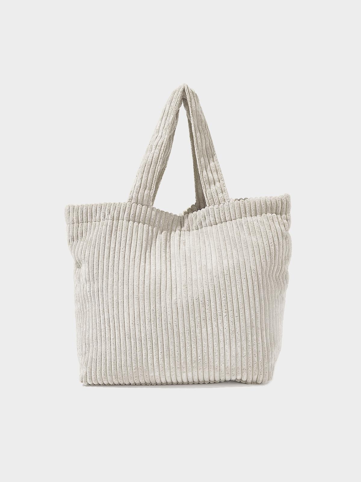 Textured Tote - Butter Cord