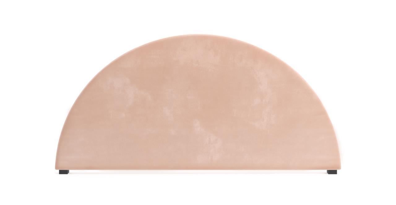 Arch Oversized Queen Size Bed Head Mojave Rose