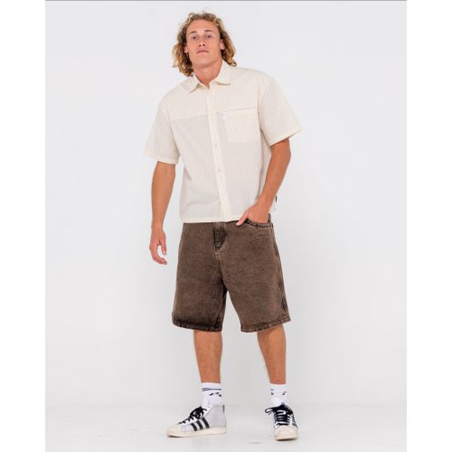 Boxed In Boxy Fit Striped Shirt