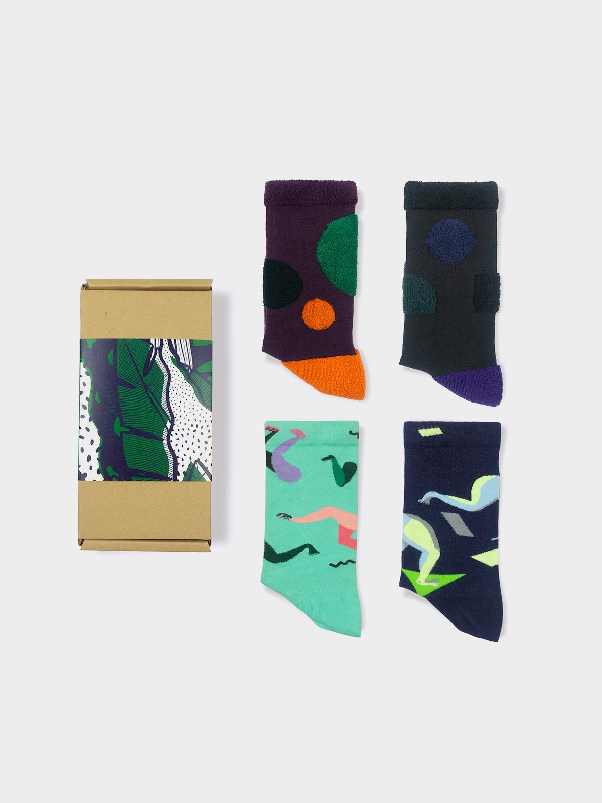 4 in 1 Holiday Gift Box B - Multi color