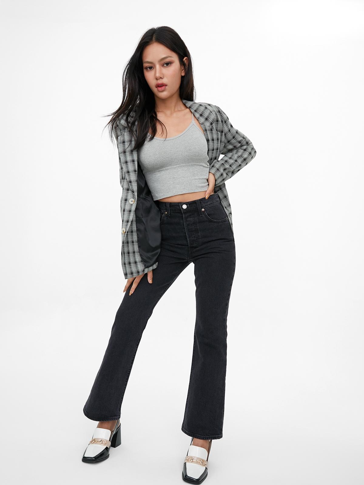 3.3 Field Trip X Slim Fit Padded Top - Grey