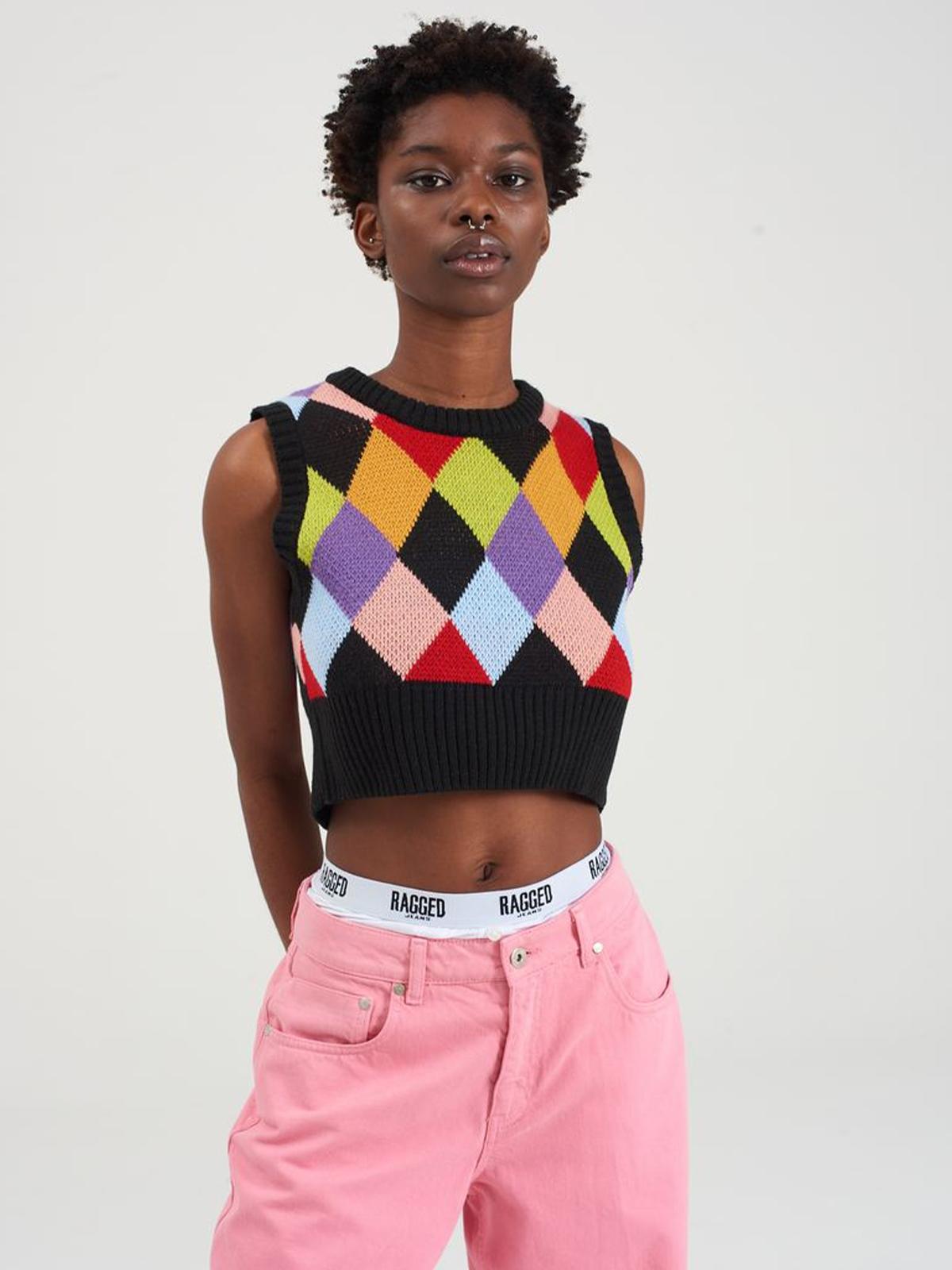 Cram Vest - Multi Argyle