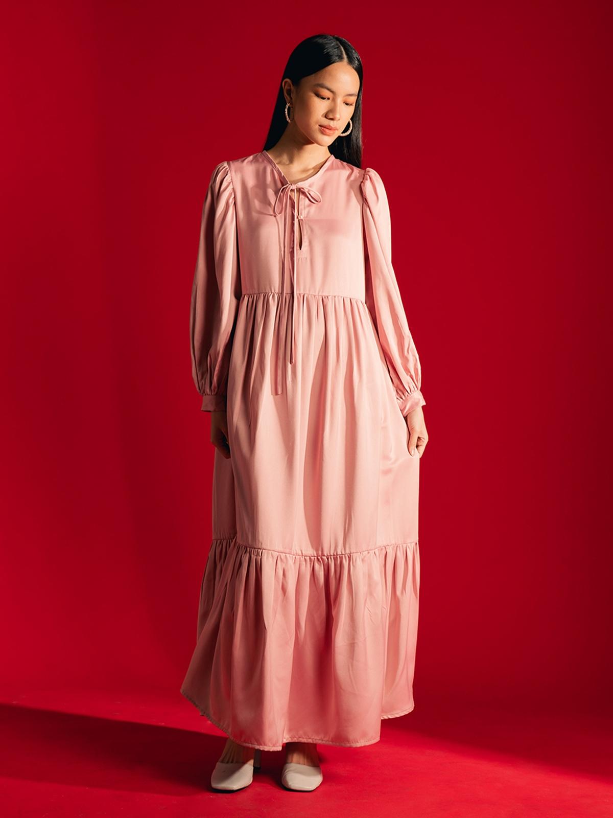 Gili Maxi Dress - Crimson