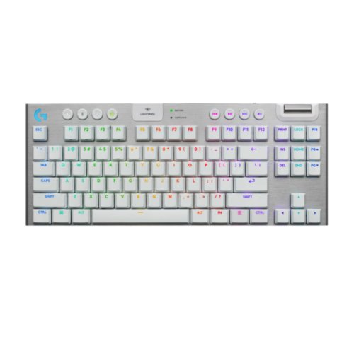  LOGITECH G915 X TKL WIRELESS KEYBOARD - WHITE (TACTILE) 920-012738 