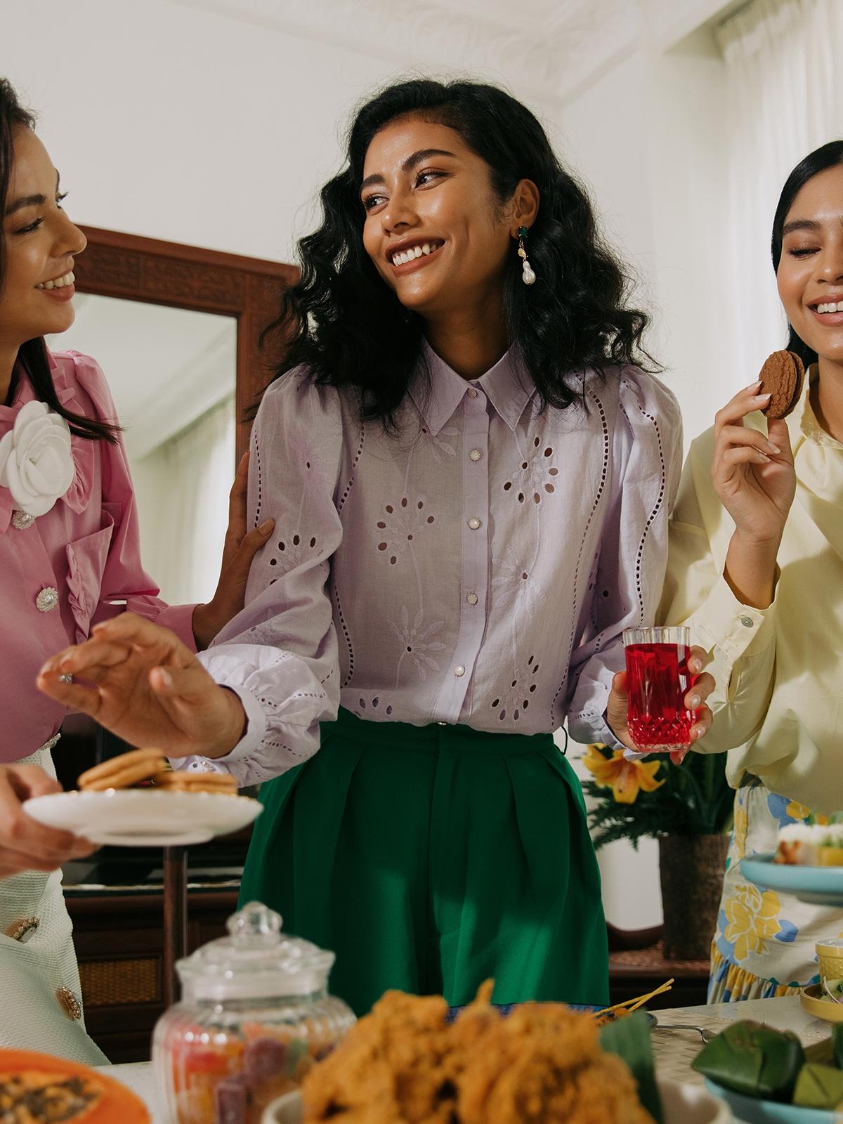 Knowles Blouse - Lilac