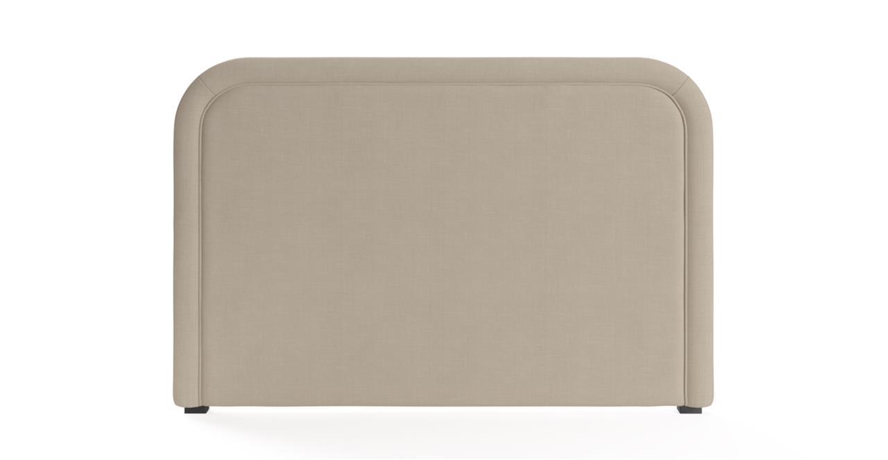 Iris King Size Bed Head French Beige