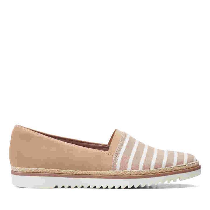 Serena Paige Sand Combo Suede