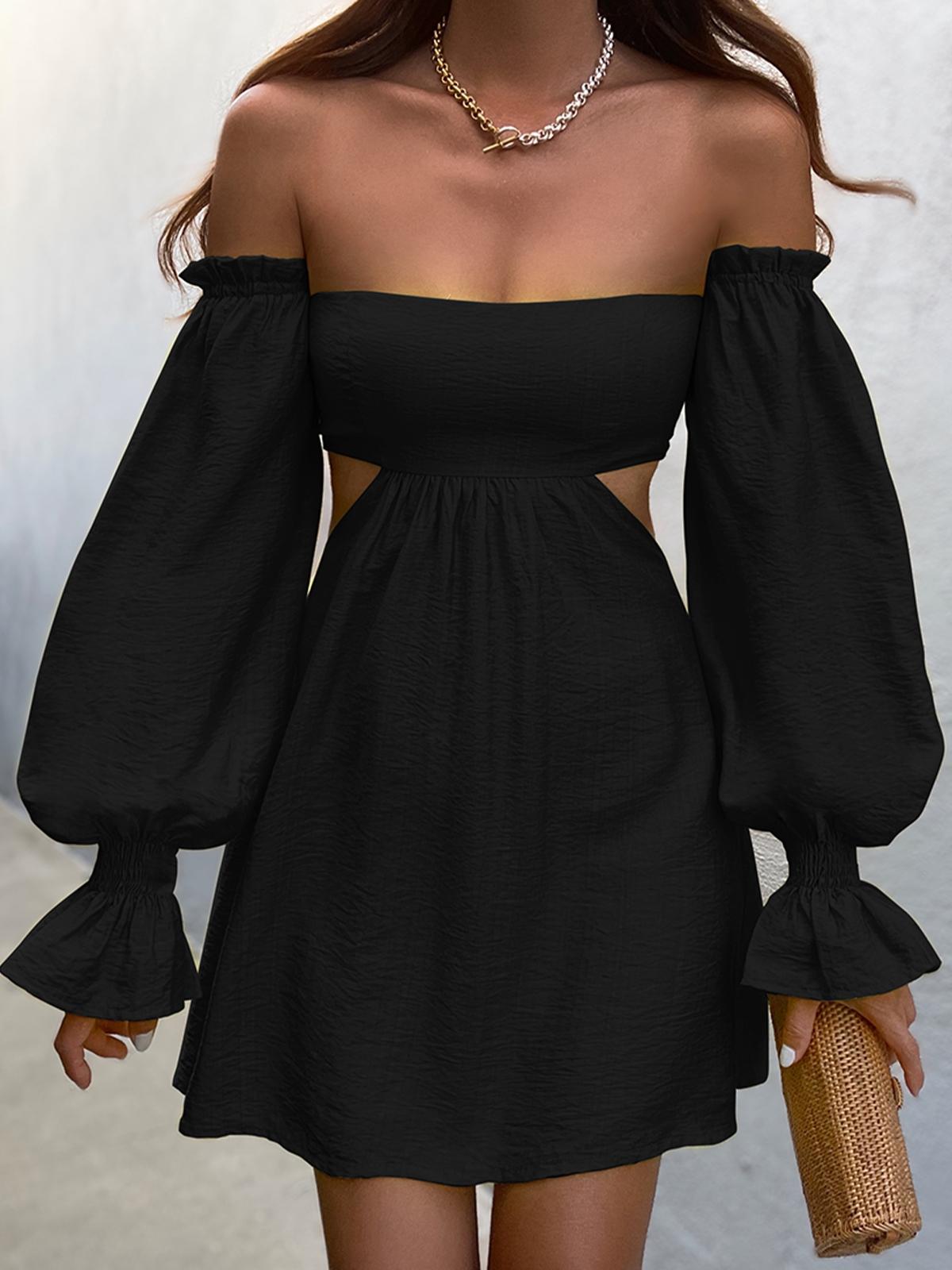 Jolie Mini Dress - Black