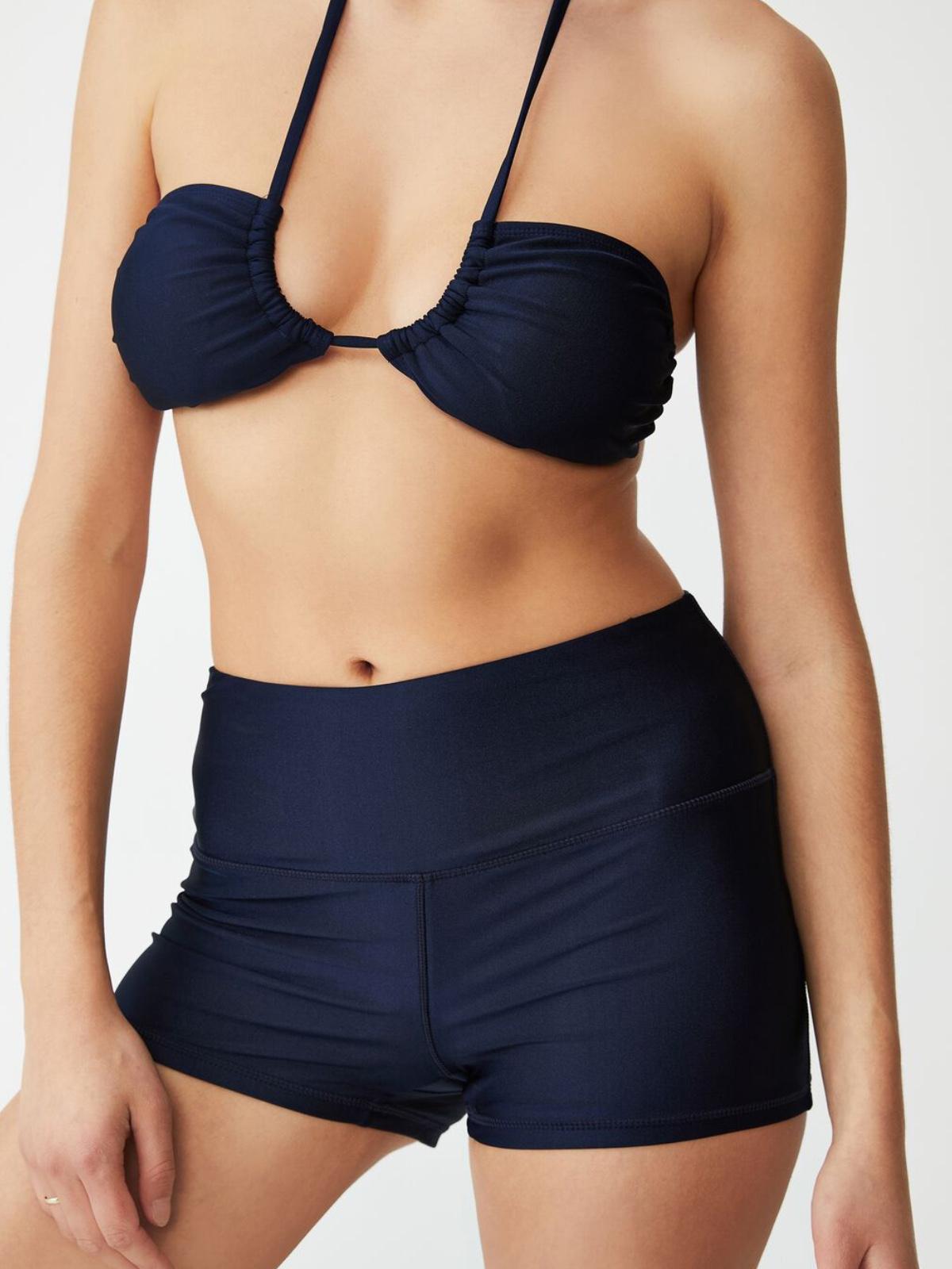 Panelled Swim Shorts - Midnight Shimmer